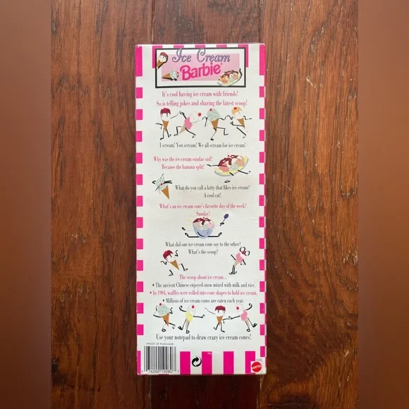 Vintage Special Edition Ice Cream Barbie - 1997 - Picture 2 of 8
